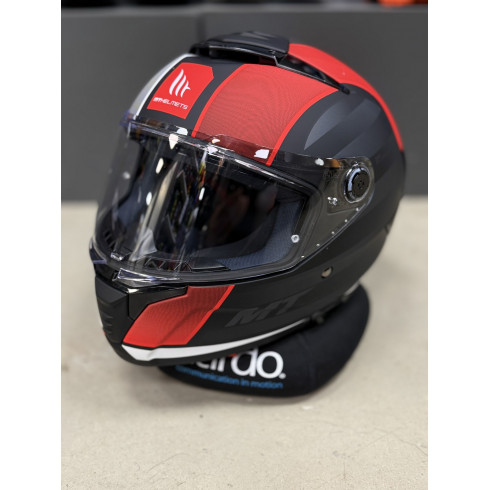 Каска MT THUNDER 4 SV TREADS B5 MATT GREY/RED ZJ17122025 Каска MT THUNDER 4 SV TREADS B5 MATT GREY/RED ZJ17122025