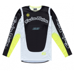 Mотокрос джърси TROY LEE DESIGNS SE PRO Roam Jersey - Chalk
