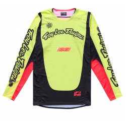 Mотокрос джърси TROY LEE DESIGNS SE PRO Roam Jersey - Black