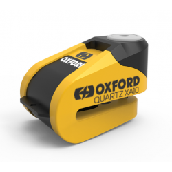 Дискова ключалка за аларма OXFORD XA10 - Ø10 мм жълта/черна Дискова ключалка за аларма OXFORD XA10 - Ø10 мм жълта/черна