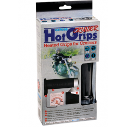 OXFORD Hotgrips Essential Cruiser с хромиран превключвател OXFORD Hotgrips Essential Cruiser с хромиран превключвател