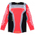 Mотокрос джърси TROY LEE DESIGNS SE PRO Stripes Jersey - Infra Red/Black thumb