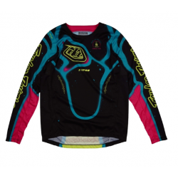 Детско мотокрос джърси TROY LEE DESIGNS GP Pro Membrane Youth Jersey - Black/Yellow