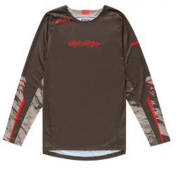 Mотокрос джърси TROY LEE DESIGNS Scout GP Pro Slab Jersey - Timber