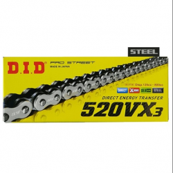 Мото верига DID 520VX3 114-звена DID520VX3114FB