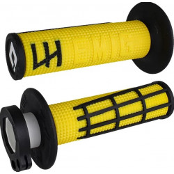 Мотокрос ръкохватки ODI EMIG 2.0 Lock-On YELLOW/BLACK