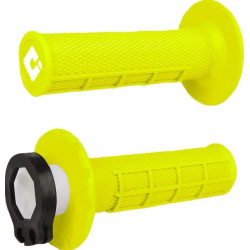 Мотокрос ръкохватки ODI V2 Waffle Yellow Lock-On
