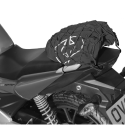 Светлоотразителна мрежа за багаж OXFORD, черна