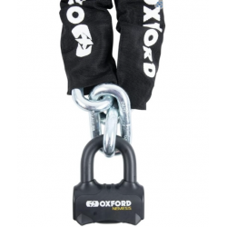 Верижна ключалка OXFORD Nemesis 16 мм с верига 1,2 м Верижна ключалка OXFORD Nemesis 16 мм с верига 1,2 м
