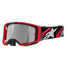 Мотокрос очила ALPINESTARS VISION 8 LUAR Red/ Black/ Mirror SILVER