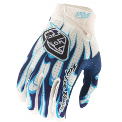 Мотокрос ръкавици TROY LEE DESIGNS Air - Torched White/Blue