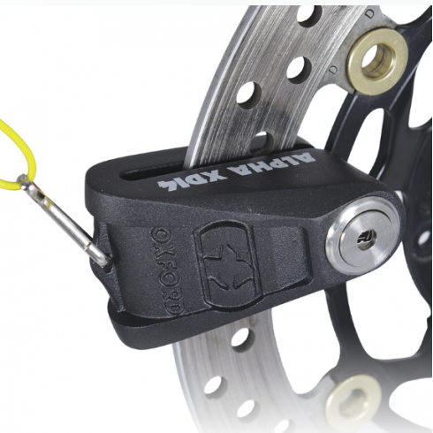 Заключване за диск OXFORD Alpha XD14 - Ø14 мм, черно Заключване за диск OXFORD Alpha XD14 - Ø14 мм, черно