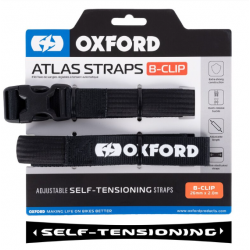 OXFORD Atlas B-Clip 26 мм x 2.0 м Черен