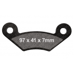 Накладки за мотор EBC SINT R SERIES FA483R