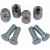 Комплект шпилки/гайки за джанти MOOSE RACING WHEEL STUD/NUT KIT MSE