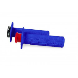 Мото ръкохватки RACETECH Lock On Blue