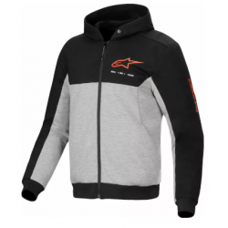 Мото суичър ALPINESTARS CHROME V2 SPORT BK/GY/RD 