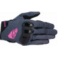 Дамски ръкавици ALPINESTARS STELLA CHROME ASPH BLK/PRPL thumb