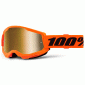 Детски мотокрос очила 100% Strata 2 NEON ORANGE/TRUE GOLD thumb