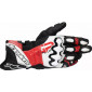 Кожени ръкавици ALPINESTARS GP+ R V3 LTHR BK/WT/BRT RD thumb