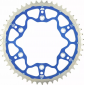 Заден пиньон MOTO-MASTER REAR SPROCKET 520 49T Blue TM Racing thumb