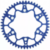 Заден пиньон MOTO-MASTER REAR SPROCKET 520 49T Blue TM Racing 