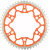 Заден пиньон MOTO-MASTER REAR SPROCKET 520 51T Orange Gasgas/Husq/KTM