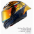 Каска NEXX X.R3R GLITCH RACER ORANGE BLUE thumb