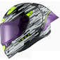 Каска NEXX X.R3R GLITCH RACER WHITE/NEON thumb