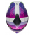 Каска NEXX Y100R FADE PURPLE WHITE thumb