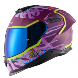 Каска NEXX Y100R URBANGRAM AUBERGINE MATT