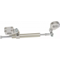 Стабилизатор за кормило MOOSE RACING STABILIZER STEERNG 7WY Silver thumb