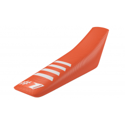 Универсален калъф за седалка ONEGRIPPER RIBBED Orange/White