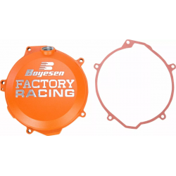 Капак за съединител BOYESEN FACTORY COVER CLUTCH KTM EXC-F 350/250 ORANGE