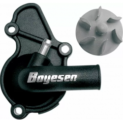 Комплект капак на водната помпа и работно колело BOYESEN COVER WATER PUMP TRX 450R Black Комплект капак на водната помпа и работно колело BOYESEN COVER WATER PUMP TRX 450R Black