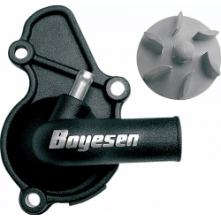 Комплект капак на водната помпа и работно колело BOYESEN COVER WATER PUMP RMZ450 Black Комплект капак на водната помпа и работно колело BOYESEN COVER WATER PUMP RMZ450 Black