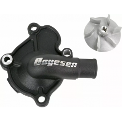 Комплект капак на водната помпа и работно колело BOYESEN COVER/IMP WAT PUMP CRF250 Black