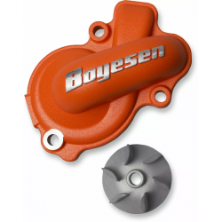 Комплект капак на водната помпа и работно колело BOYESEN COVER/IMP WATER PUMP Orange