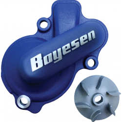 Комплект капак на водната помпа и работно колело BOYESEN COVER/IMP WATPUMP Husqvarna Blue