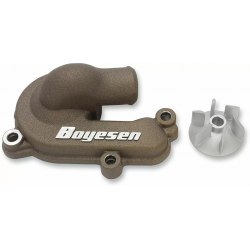 Комплект капак на водната помпа и работно колело BOYESEN COVER/IMP WATPUMP KTM Magnesium