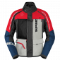 Mъжко текстилно мото яке SPIDI 4 SEASON V3 BLUE/ICE/RED thumb
