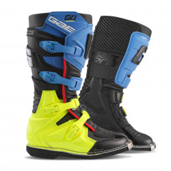 Детски мотокрос ботуши GAERNE GX-J BLACK/BLUE/YELLOW