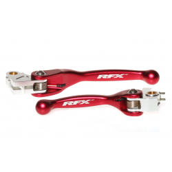 Комплект лостове за спирачка и съединител RFX Race Forged Flexible Lever Set - Red
