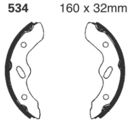 Спирачна челюст EBC Y534 Спирачна челюст EBC Y534