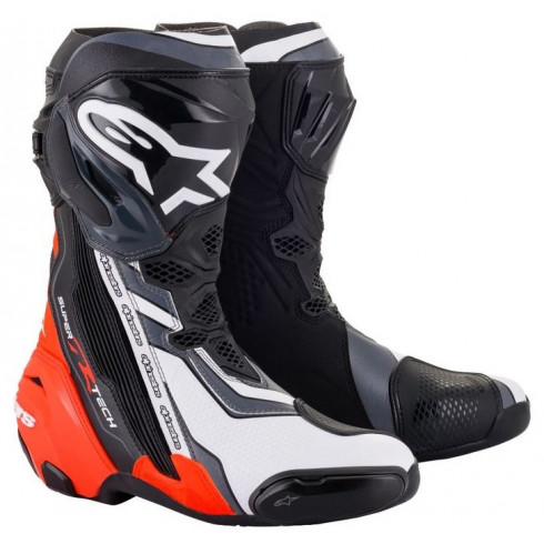 Ботуши ALPINESTARS SUPERTECH R BLACK/RED/WHITE 2023 Ботуши ALPINESTARS SUPERTECH R BLACK/RED/WHITE 2023