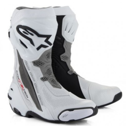 Ботуши ALPINESTARS SUPERTECH R VENTED WHITE Ботуши ALPINESTARS SUPERTECH R VENTED WHITE