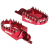 Степенки RFX Pro CNC Aluminium Trials Footrest (Red) Universal - Gas Gas/Beta/Sherco/Montesa thumb