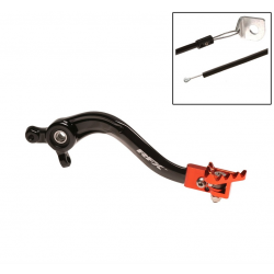 Заден лост за спирачка RFX Pro FT Rear Brake Lever (Black/Orange) Ktm SX 125/250/350/450 2016 Заден лост за спирачка RFX Pro FT Rear Brake Lever (Black/Orange) Ktm SX 125/250/350/450 2016