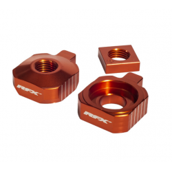 Блок втулка за задна ос RFX Pro Rear Axle Adjuster Blocks - Orange KTM 65SX 16-25