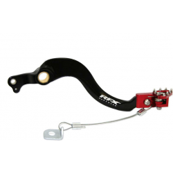 Заден лост за спирачка RFX Pro FT Rear Brake Pedal - Black/Red CRF 300L 21-24